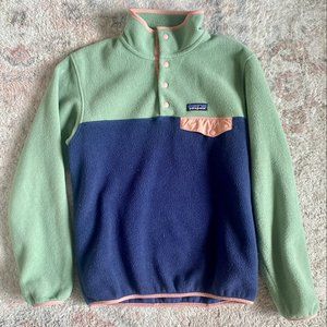 Patagonia Womens Synchilla Snap Pullover Fleece Size Small